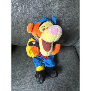 2000  4th Of July Tigger‎ Bean Bag Plush Disney World Collectible 8" y2k
